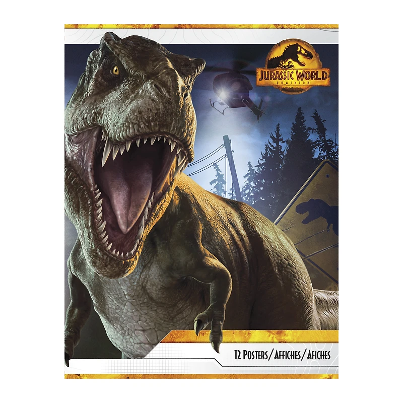 jurassic world dominion™ poster book