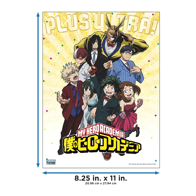 my hero academia™ book of posters 12-count