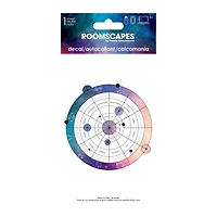 Zodiac Chart Sticker Decal 4in x 8in