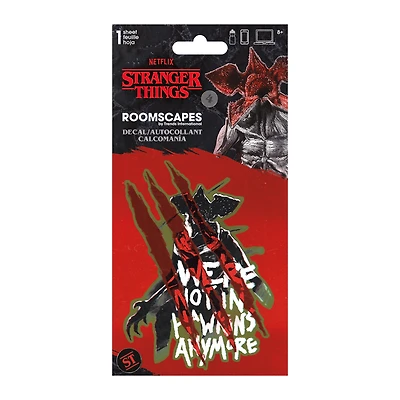 Stranger Things™ Demogorgon Sticker Decal 4in x 8in