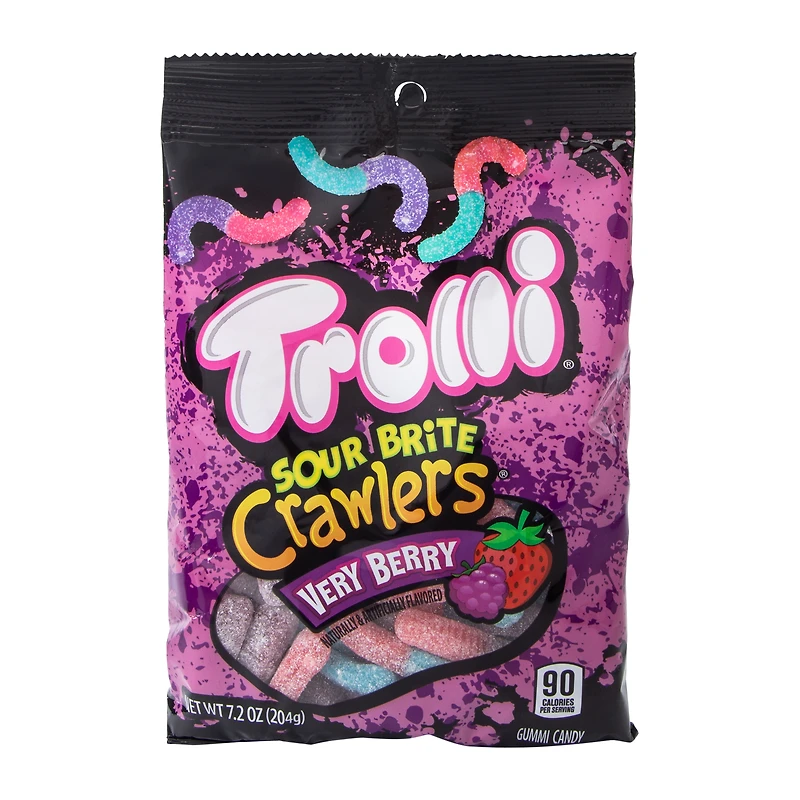 Trolli® Sour Brite Crawlers™ Very Berry Gummi Candy 7.2oz