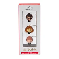 Hallmark Harry Potter, Hermione and Ron Miniature Christmas Ornaments, Set of 3
