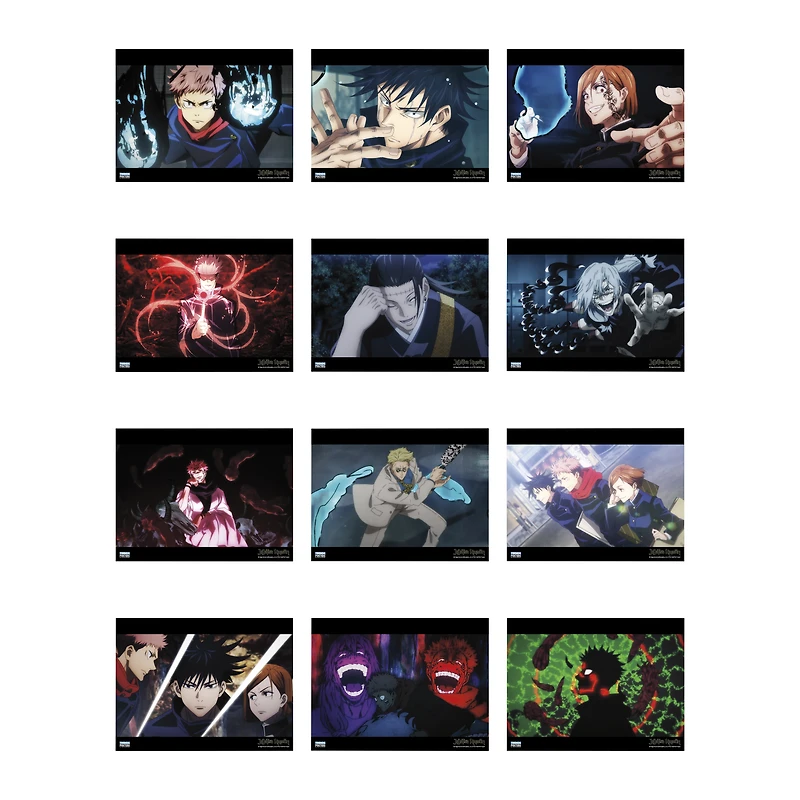 Jujutsu Kaisen Posters 12-Count