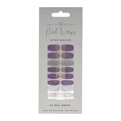 Pretty Woman Nail Wraps 24-Count
