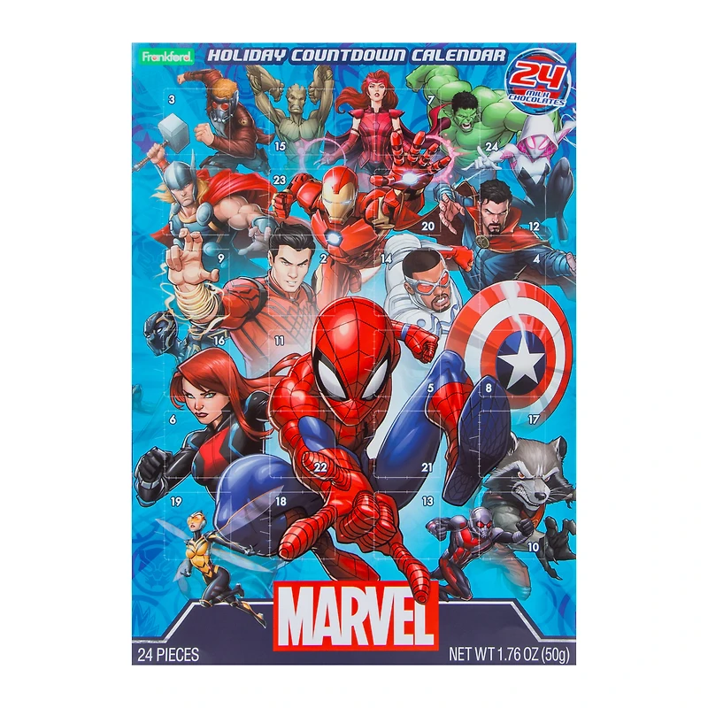 marvel holiday countdown calendar