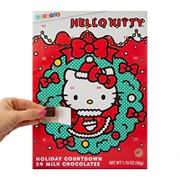 hello kitty® milk chocolate holiday countdown calendar