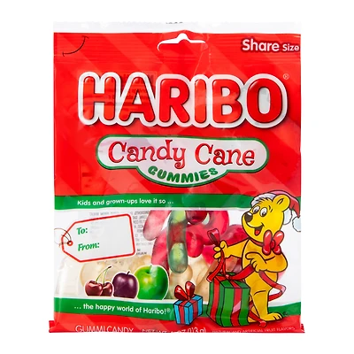 haribo® candy cane holiday gummies 4oz