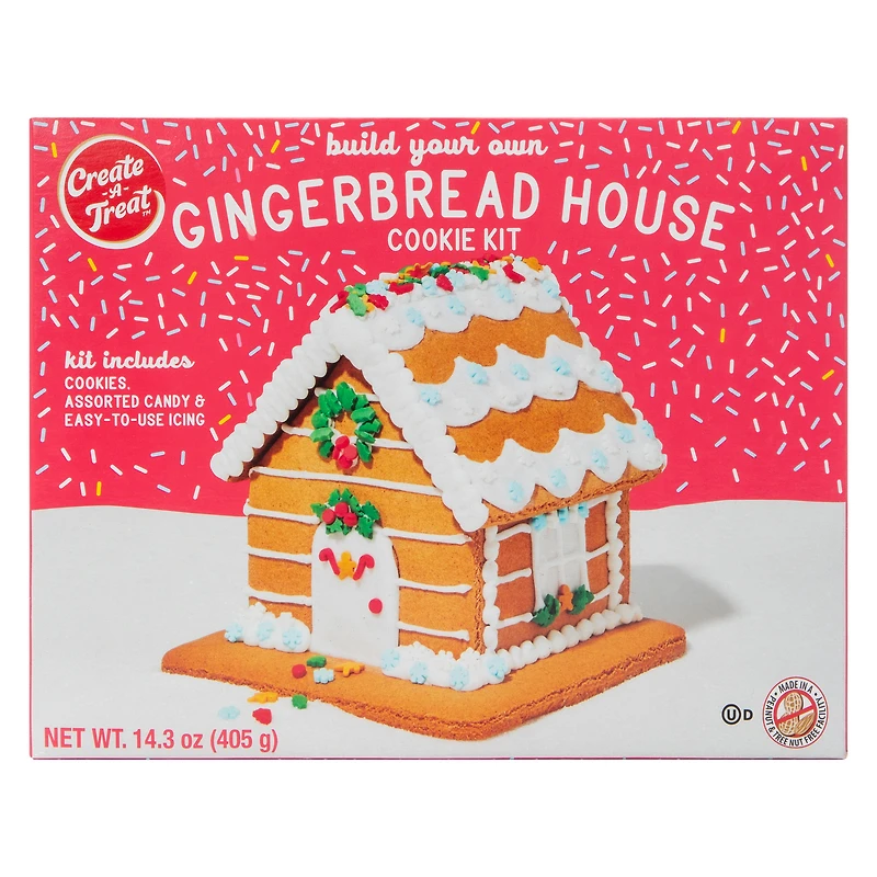 build your own gingerbread house kit