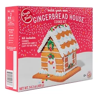 build your own gingerbread house kit