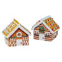build your own gingerbread house village kit