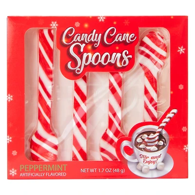 candy cane spoons 4-pack