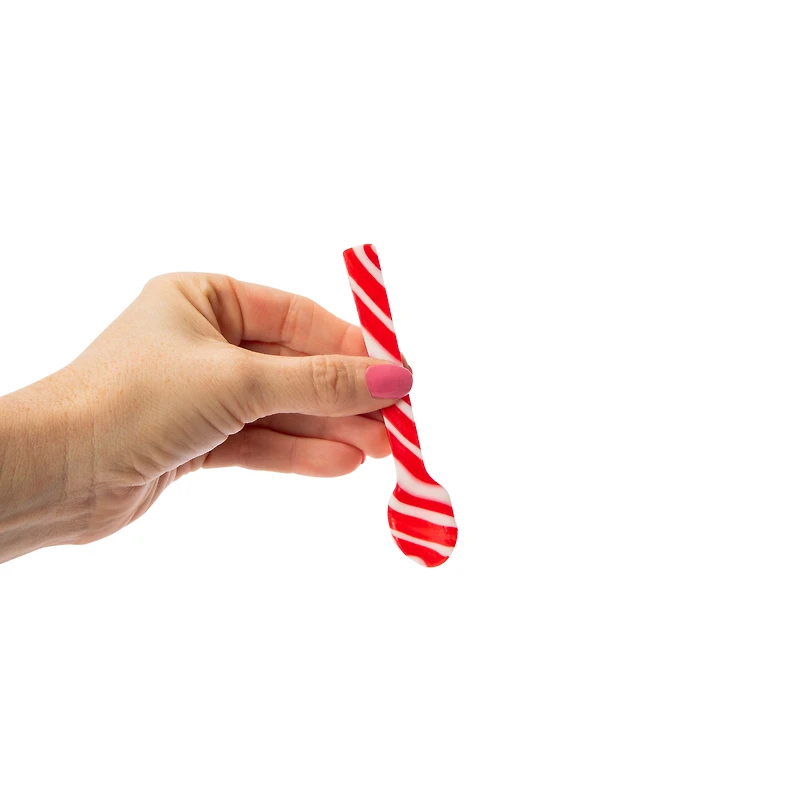 candy cane spoons 4-pack