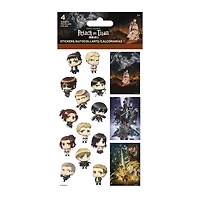 Attack On Titan™ Stickers 4 Sheets
