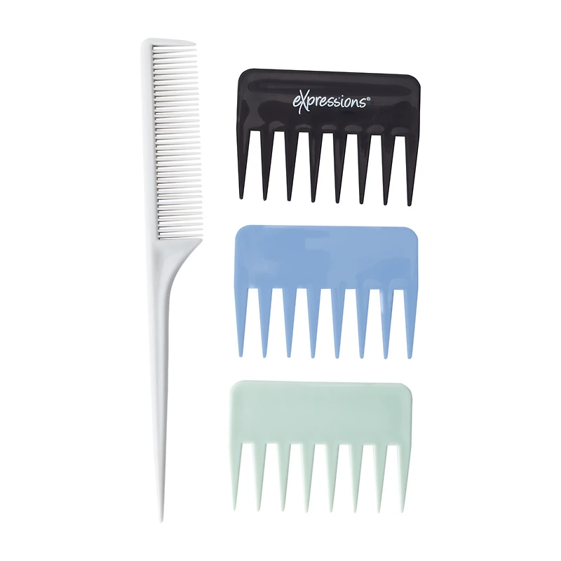 Detangling & Teasing PC Comb Set