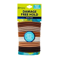 damage-free hair elastics 18-piece