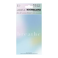 'Breathe' Sticker Decal 4in x 8in