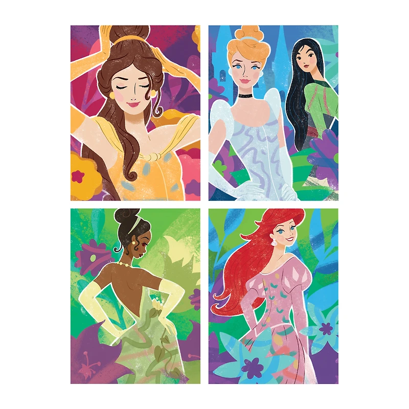 Disney Princess Sticker Puzzle Pack 4-Count
