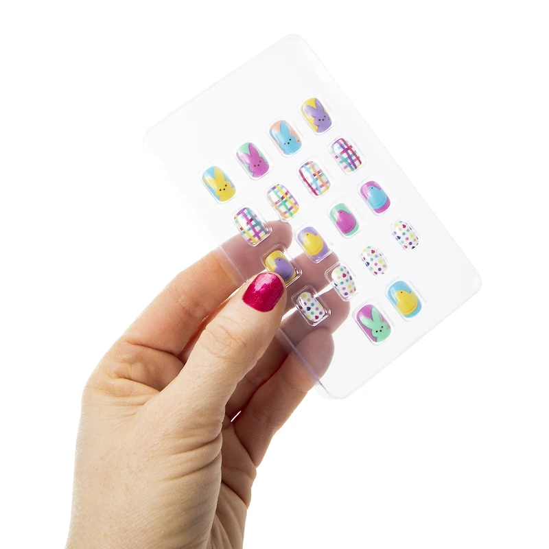 peeps® press on nails 18-piece set