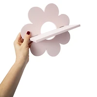 daisy decorative wall shelf 10in