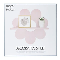 daisy decorative wall shelf 10in