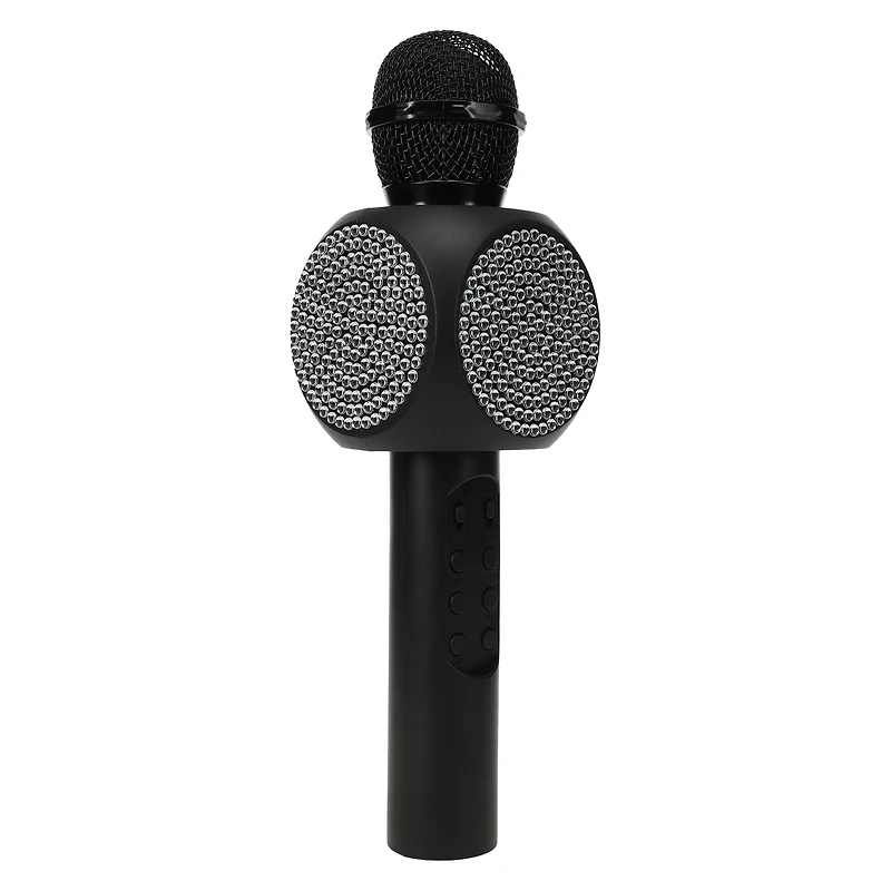bluetooth® karaoke LED bling mic with speaker