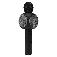 bluetooth® karaoke LED bling mic with speaker