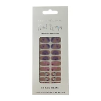 Pretty Woman Nail Wraps 24-Count - Flower & Butterfly