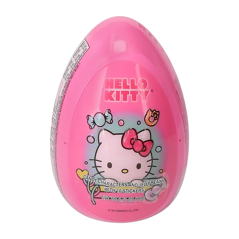 hello kitty® jumbo easter egg with candy & stickers