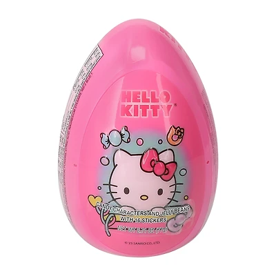 hello kitty® jumbo easter egg with candy & stickers