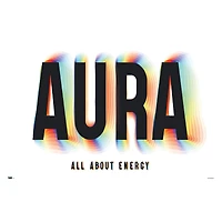 ‘’aura’ wall poster 34in x 22.4in