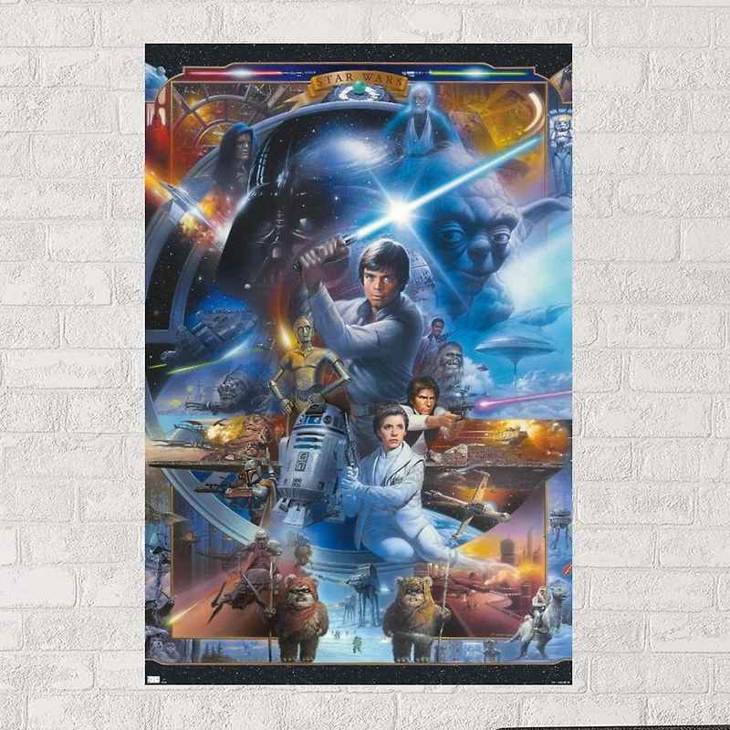 Star Wars Poster 22.37in x 34in