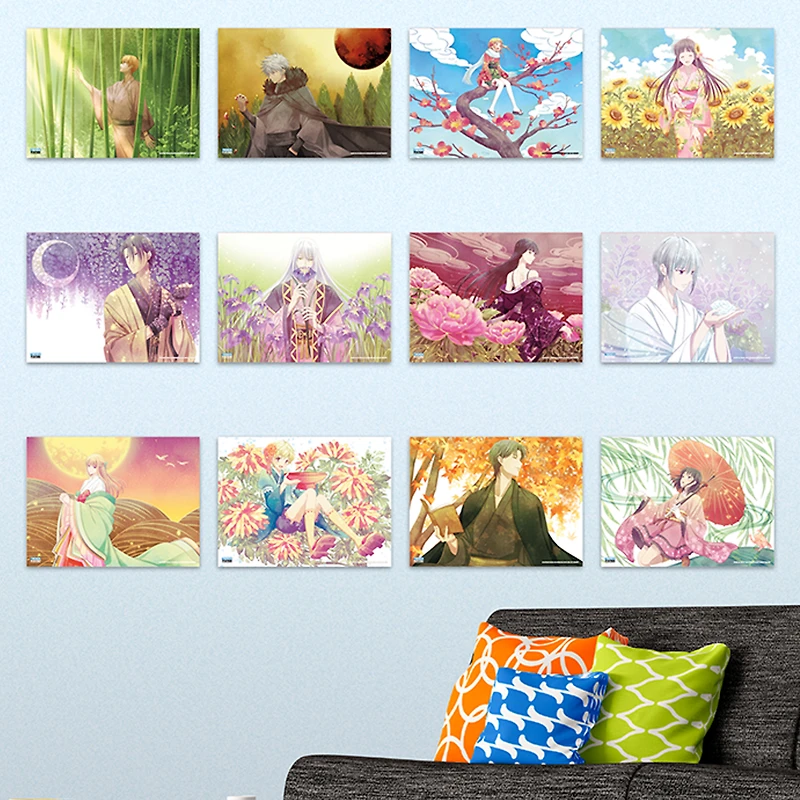 Fruits Basket Poster Book 12-Count
