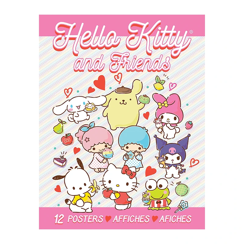 Hello Kitty And Friends® Poster Book 12-Count