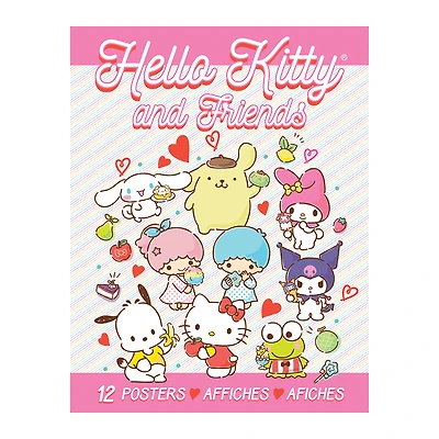 Hello Kitty And Friends® Poster Book 12-Count
