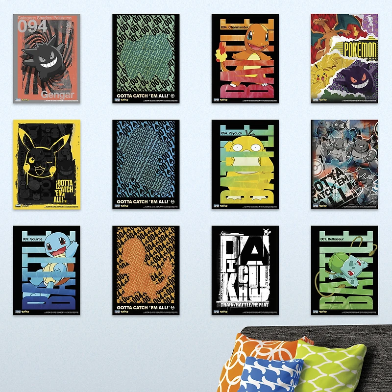 Pokemon™ Poster Book 12-Count