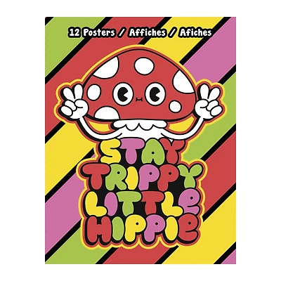 Mushrooms Poster Book 12-Count