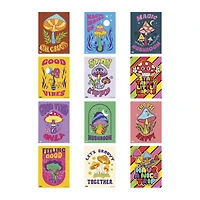 Mushrooms Poster Book 12-Count