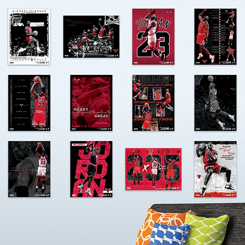 Michael Jordan Poster Book 12-Count