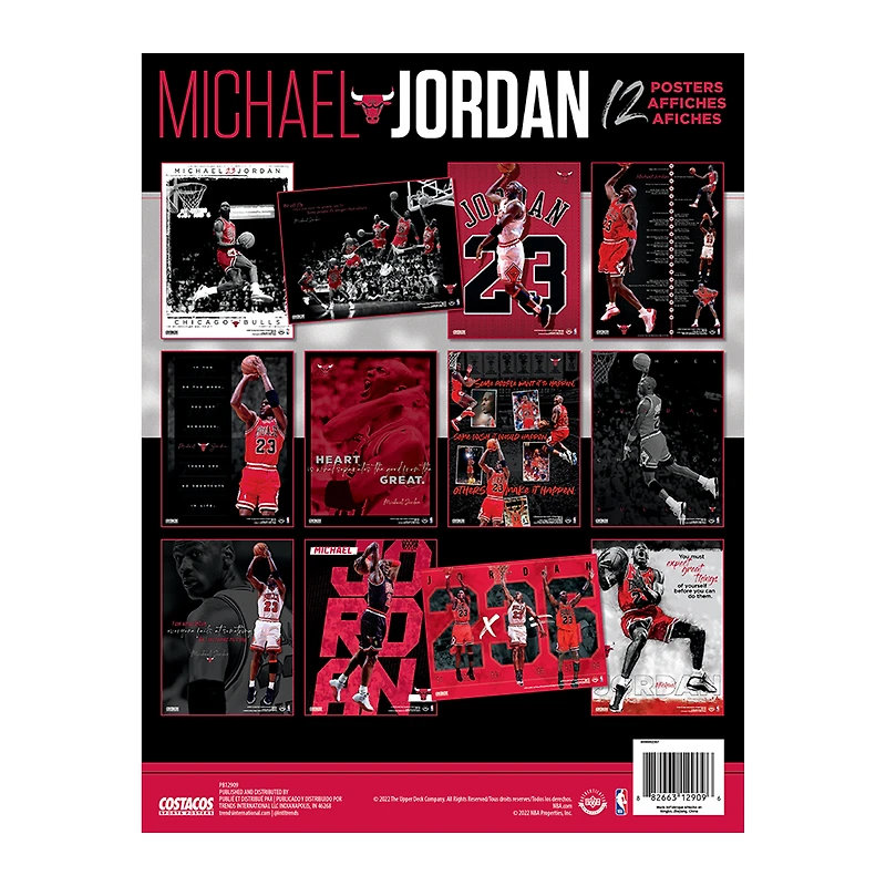 Michael Jordan Poster Book 12-Count
