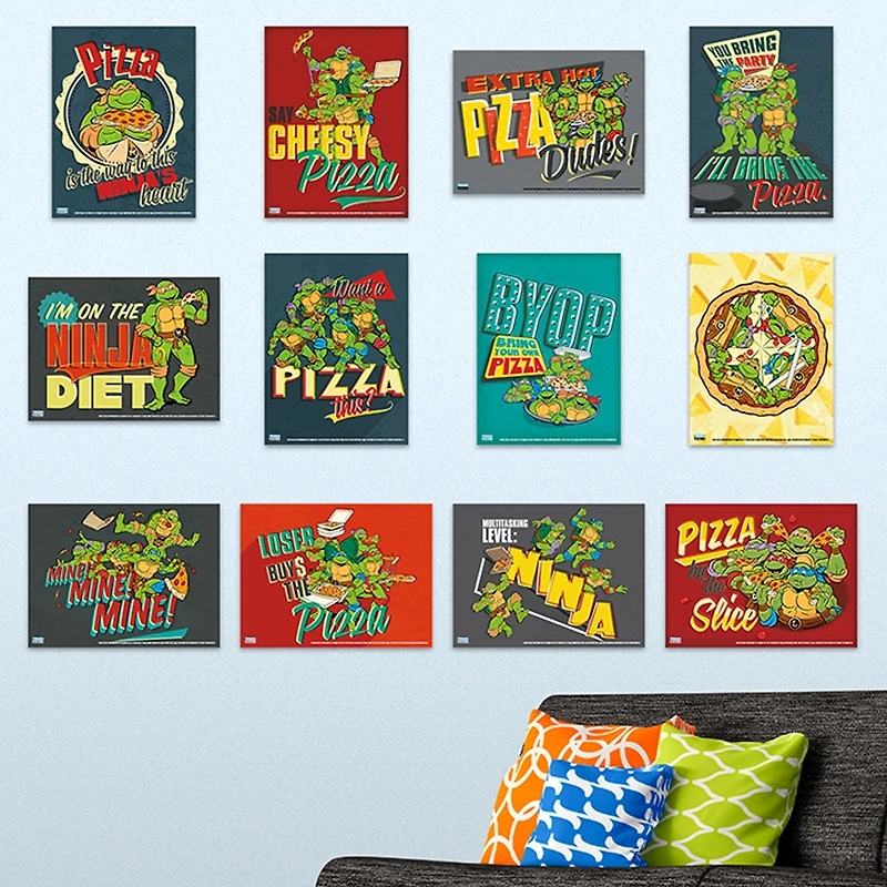 Teenage Mutant Ninja Turtles® Poster Book 12-Count