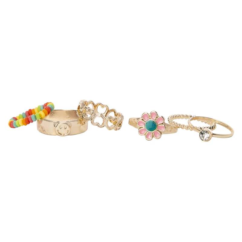 Mood Ring Set 6-Piece