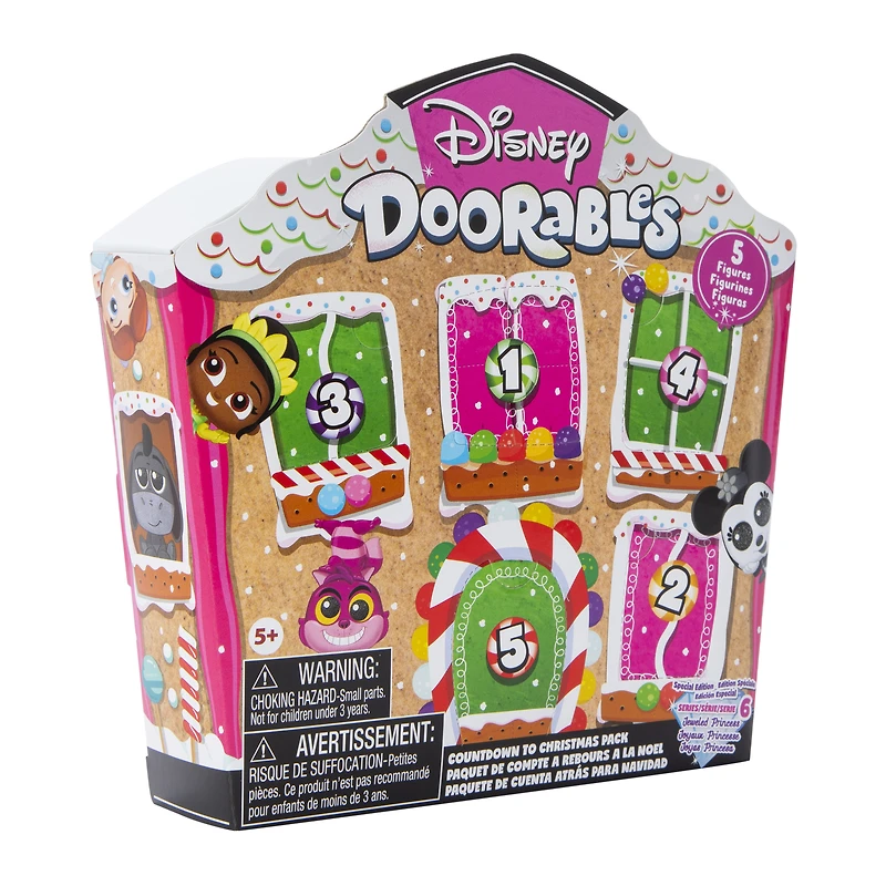 Disney Doorables Countdown To Christmas Pack 5-Count