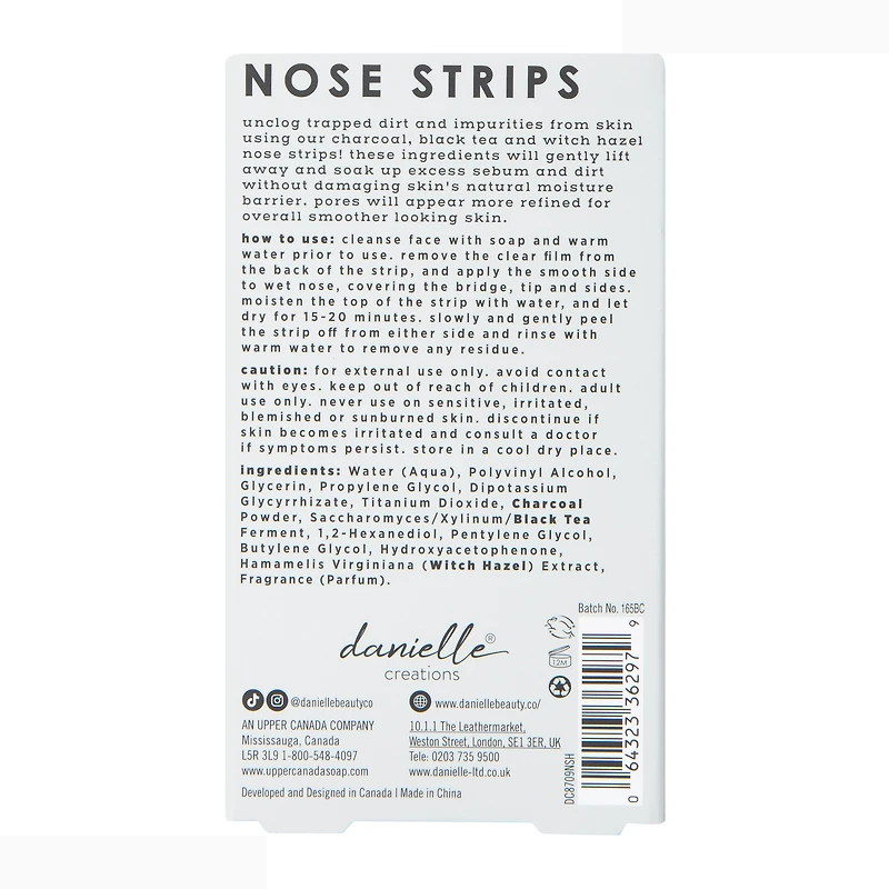 Danielle Creations® Charcoal Nose Strips 8-Count