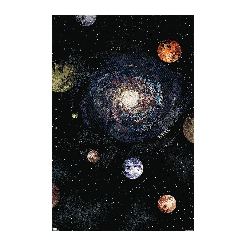 Galaxy Poster 22.37in x 34in