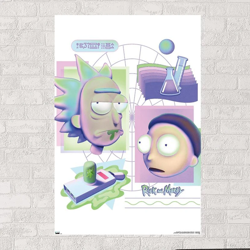 Rick And Morty™ Chemistry Poster 22.375in x 34in