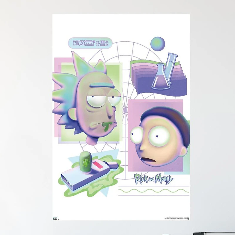 Rick And Morty™ Chemistry Poster 22.375in x 34in