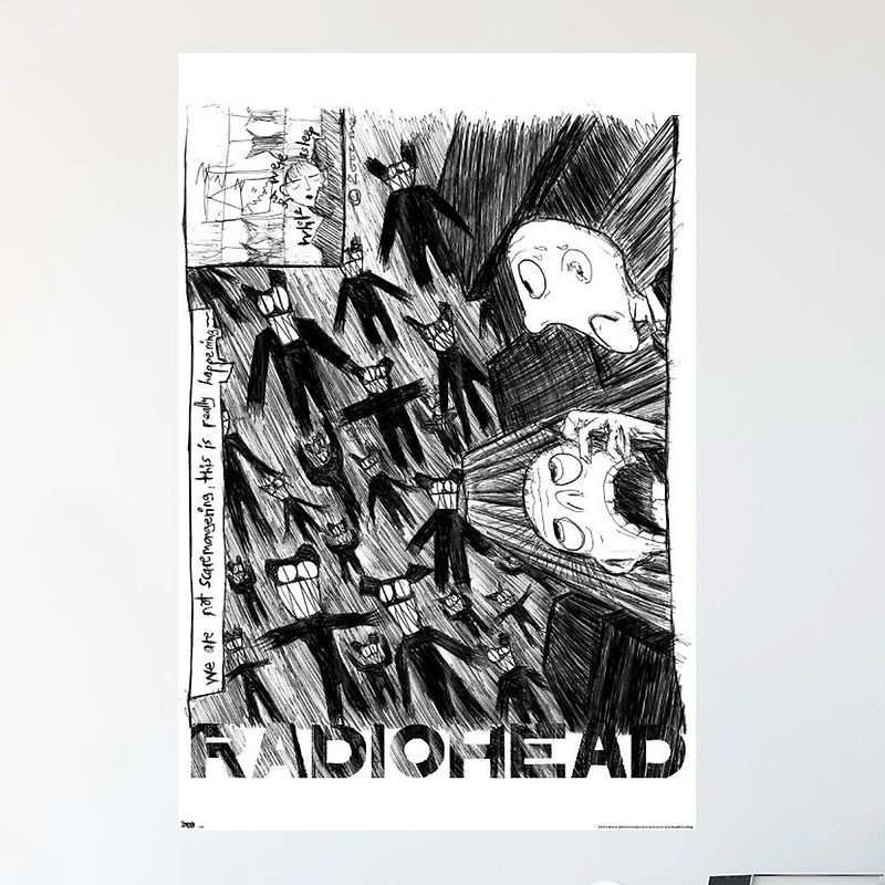 Radiohead Poster 22.37in x 34in