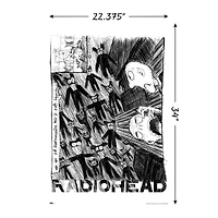 Radiohead Poster 22.37in x 34in