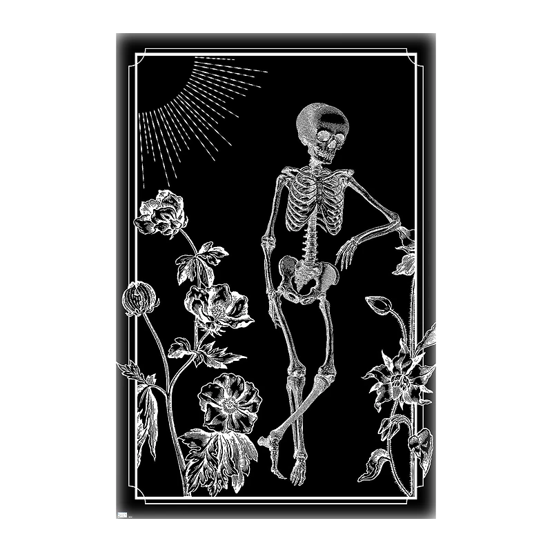 Skeleton In Nature Poster 22.375in x 34in