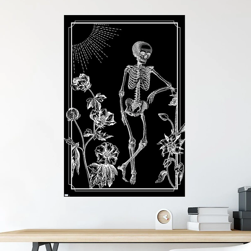 Skeleton In Nature Poster 22.375in x 34in
